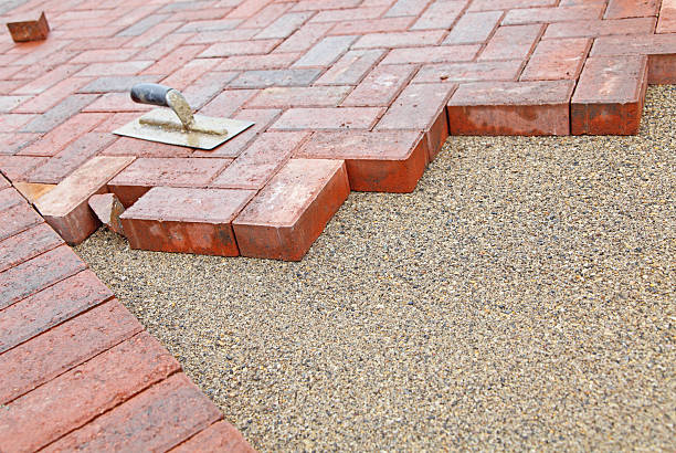 Residential Paver Driveway in Park River, ND